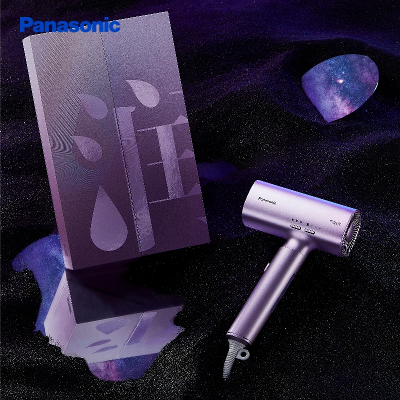 Panasonic Hair Dryer Home Use High Power 2000w Fast Drying Intelligent Nano Ionic Hair Protect High-speed Over 100,000