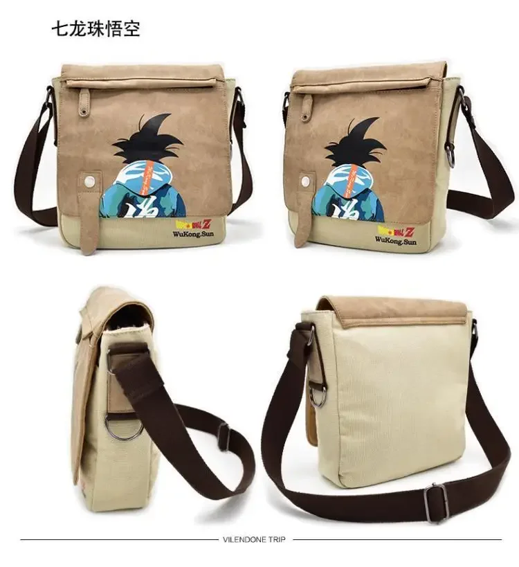 アニメドラゴンボール悟空メッセンジャーバッグ男性の潮ブランド