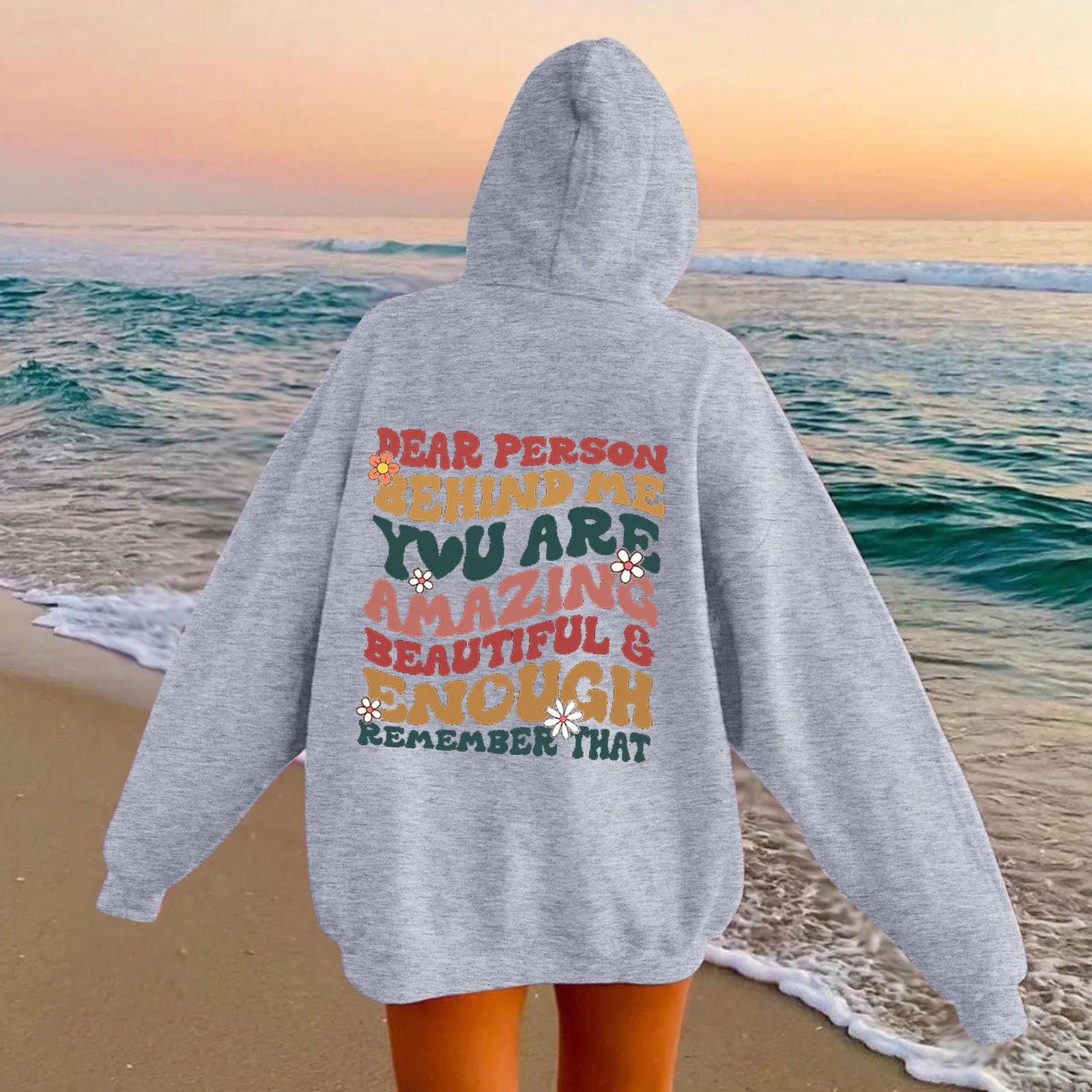 

Fleece Letter Print Hoodies Sweatshirts Beachwear Hoodie Fashion Y2k Tops Harajuku Hoodies Women Pullover Long Sleeve Moletom