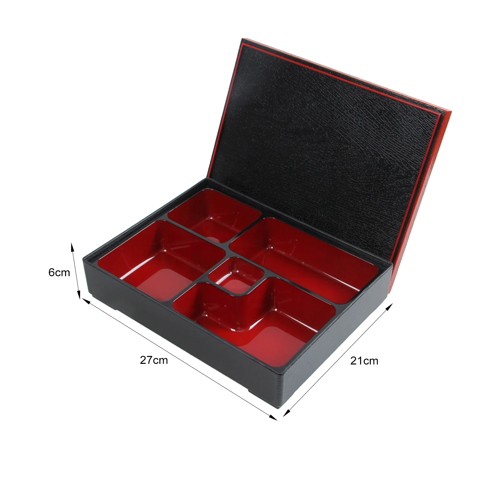 Japanese Lunch Boxes with Lid Multi-functional Bento Boxes Rice Sushi Catering Storage Container Plastic Food Container - 2
