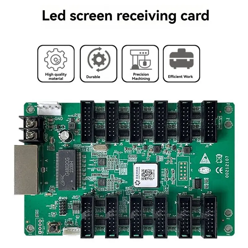 T81C 2X Linsn RV908M32 LED 디스플레이 화면 제어 시스템 수신기 카드 RV908 RV980M RV908H와 호환 가능