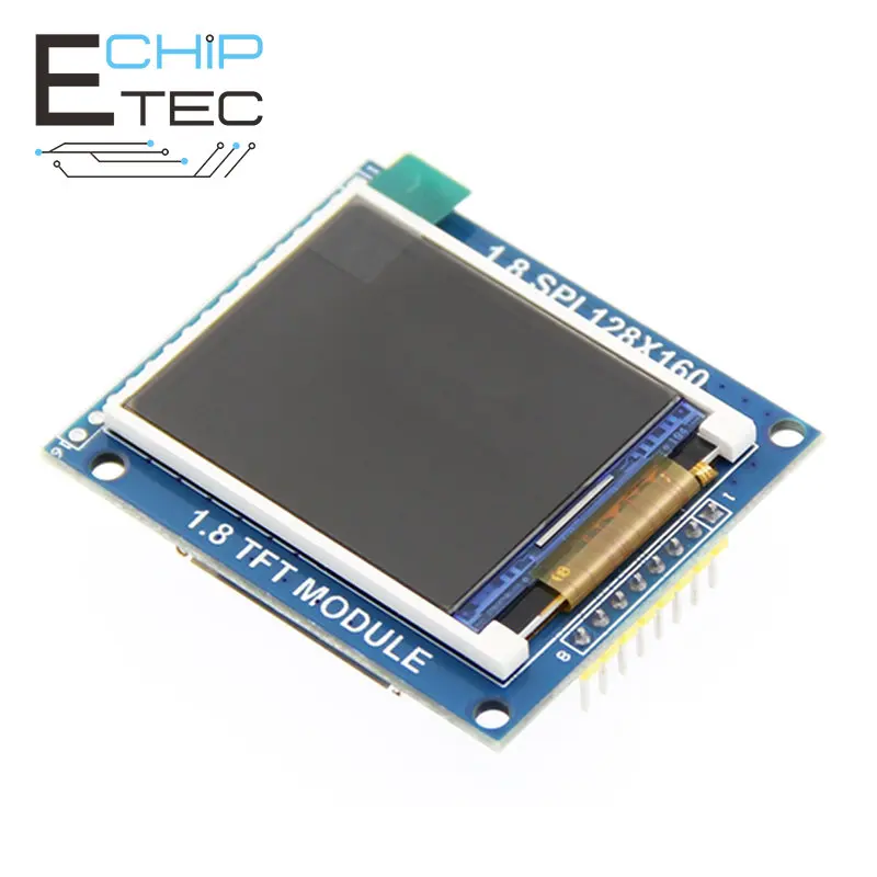 Free shipping 1.8 Inch 128*160 Serial SPI TFT LCD Module Display + PCB Adapter Power IC SD Socket for Arduino 1.8'' 128x160