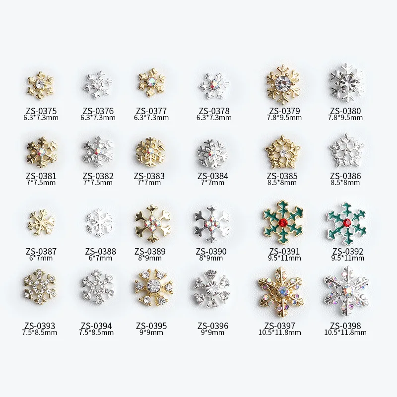Spin Rotating Snowflake Nail Charms Luxury Spinning Nail Rhinestones Winter  Snowflake Charms For Nails Zircon Nail Charm Jewelry - Rhinestones &  Decorations - AliExpress
