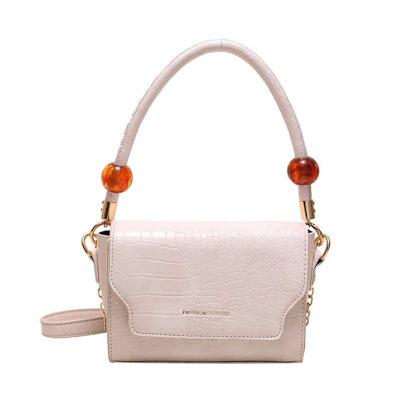 Textured Mini Bag 2023 Spring New Trendy Single Shoulder Women's Bag - Versatile Crossbody INS Hot-selling Small Square Bag