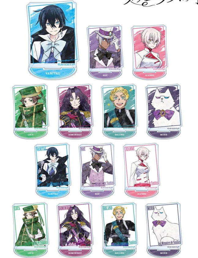 

Anime The Case Study of Vanitas Murr Luca NoeJeanne Acrylic Figure Stand Figure Brinquedos Kids Collection Toy 2115