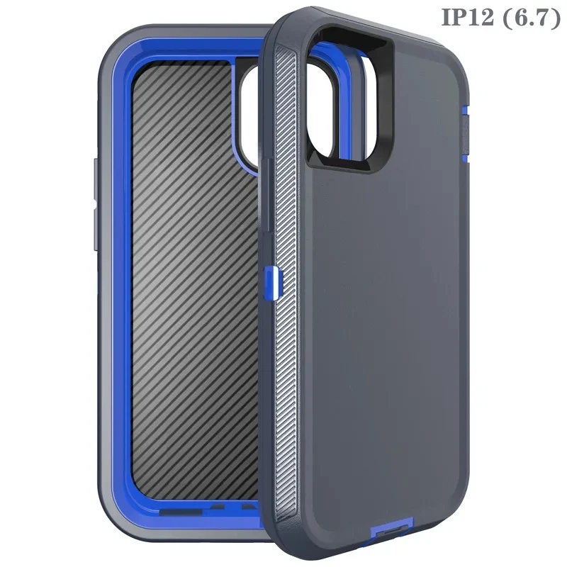 Ultimate Heavy Duty Shockproof Armor Dust-Proof Case Cover - 3 in 1 Protection