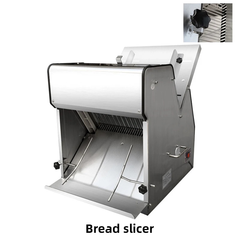 

Commercial Toast Slicing Machine Stainless Steel Bread Cutting Machine Square Package Slicing Machine Electric Slicing Machine