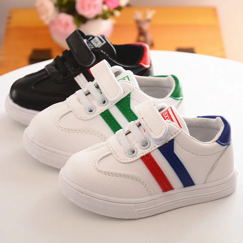 2022  Korean Version Of Small White Shoes Baby Casual Shoes Toddler Children'S Skate Shoes  Boys Shoes  For Women Sneakers