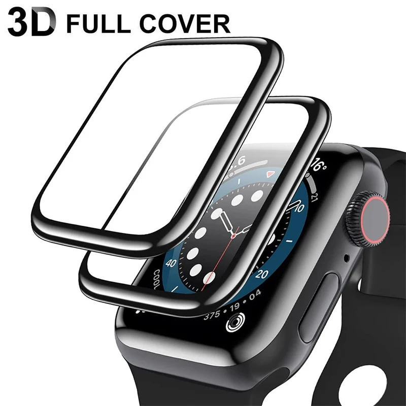

Мягкое стекло для Apple Watch Ultra 9 8 7 49 мм 45 мм 41 мм, защитная пленка для экрана 38 мм 40 мм 42 мм 44 мм для часов SE 6 5 4 3 2, защитная пленка