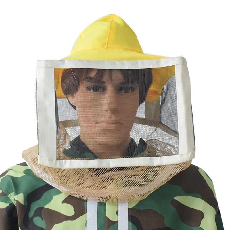 Beekeeper Square Hat Folding Bee Hat And Veil for Beekeeping Supplies Bee Farm Gear beekeeping hat