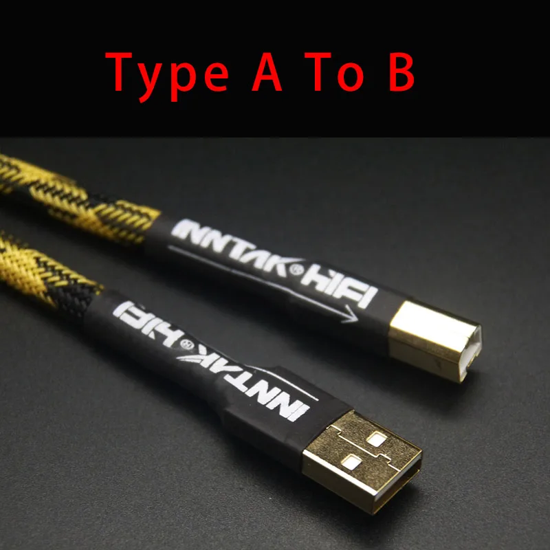 USB Cable OTG Cable 1PCS High Quality USB2.0 Type A-B / Type A-C / A-Micro C-B OTG Canare USB Cable For Audio DAC Heaphone Amplifier