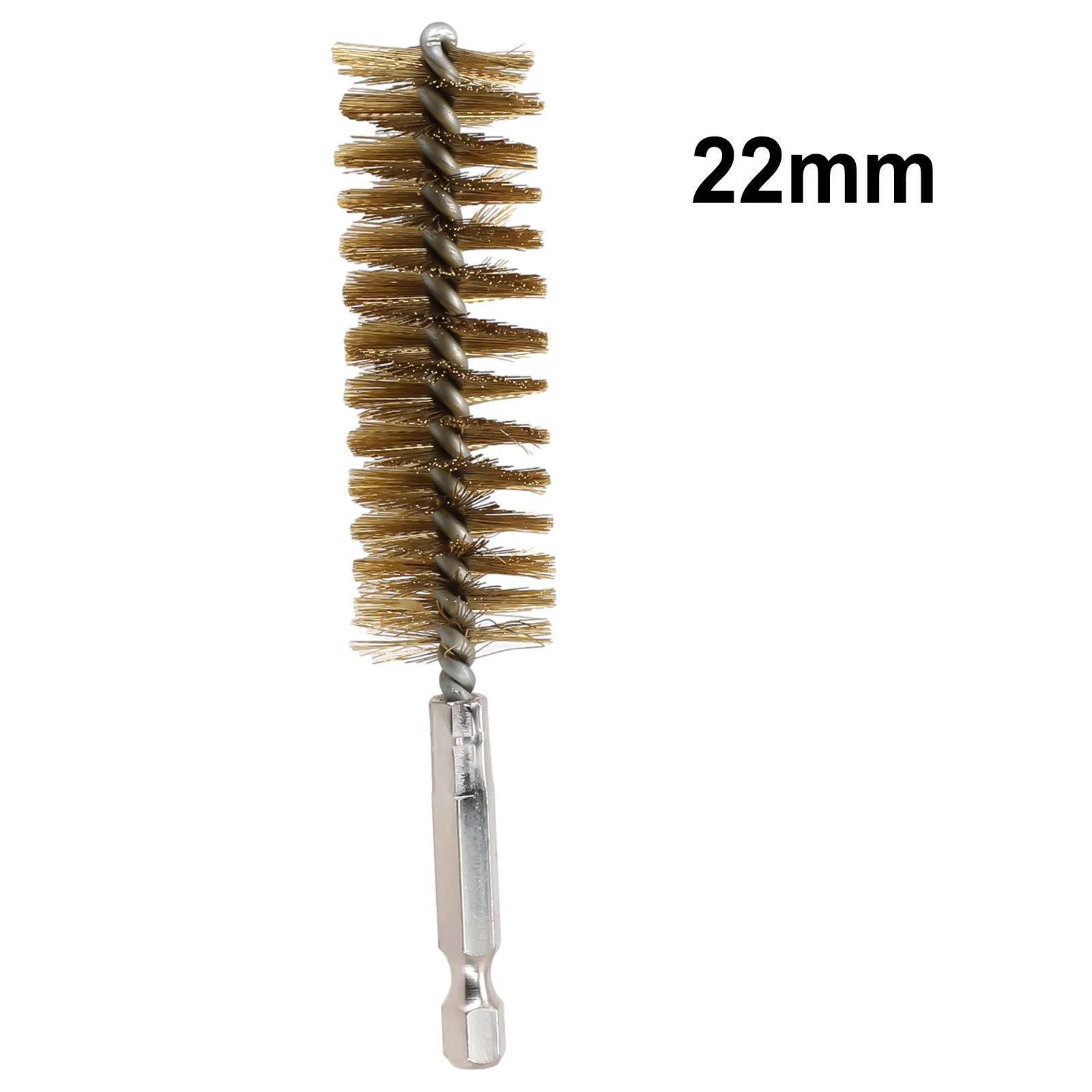 Wire Brush Set 9mm-25mm Brass Wire Tube Machinery Cleaning Brush Rust Cleaner Polishing Tool for Automotive Manufacturing Processing Industry