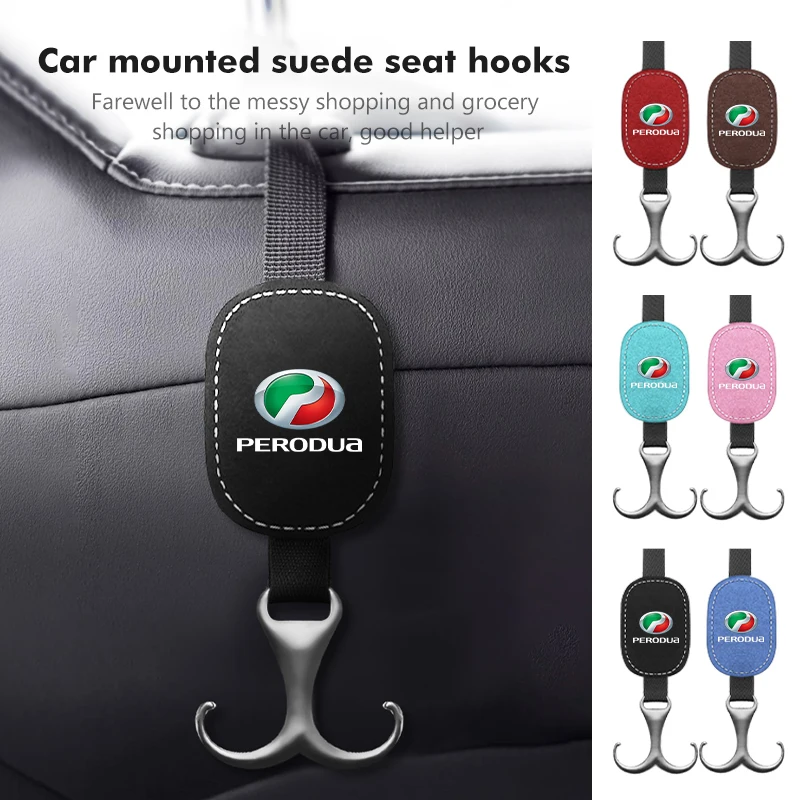 Seggiolino Auto Gancio Posteriore Chiusura In Pelle Di Pelliccia Accessori Interni Per Perodua Alza Axia Viva Aruz Myvi Gen2 Gen3 0 W20 5 W30 D3 Sp3