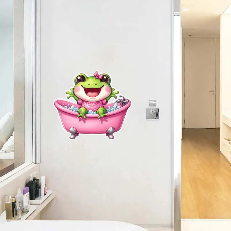 Frog Cartoon Animal Wall Sticker Home Decoration S420