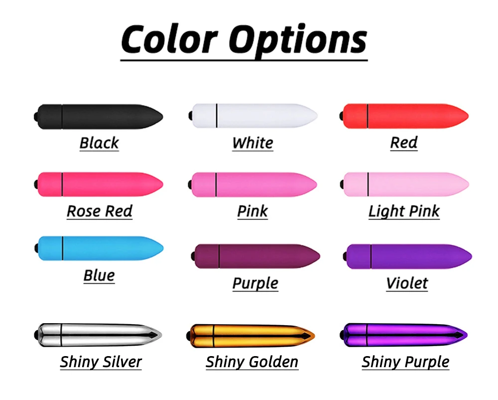 Mini Bullet 10 brzina Vodootporne igračke za G-točku za žene Stimulator klitorisa Analni dildo Vibrator Seks igračka za odrasle 18_voghion.com