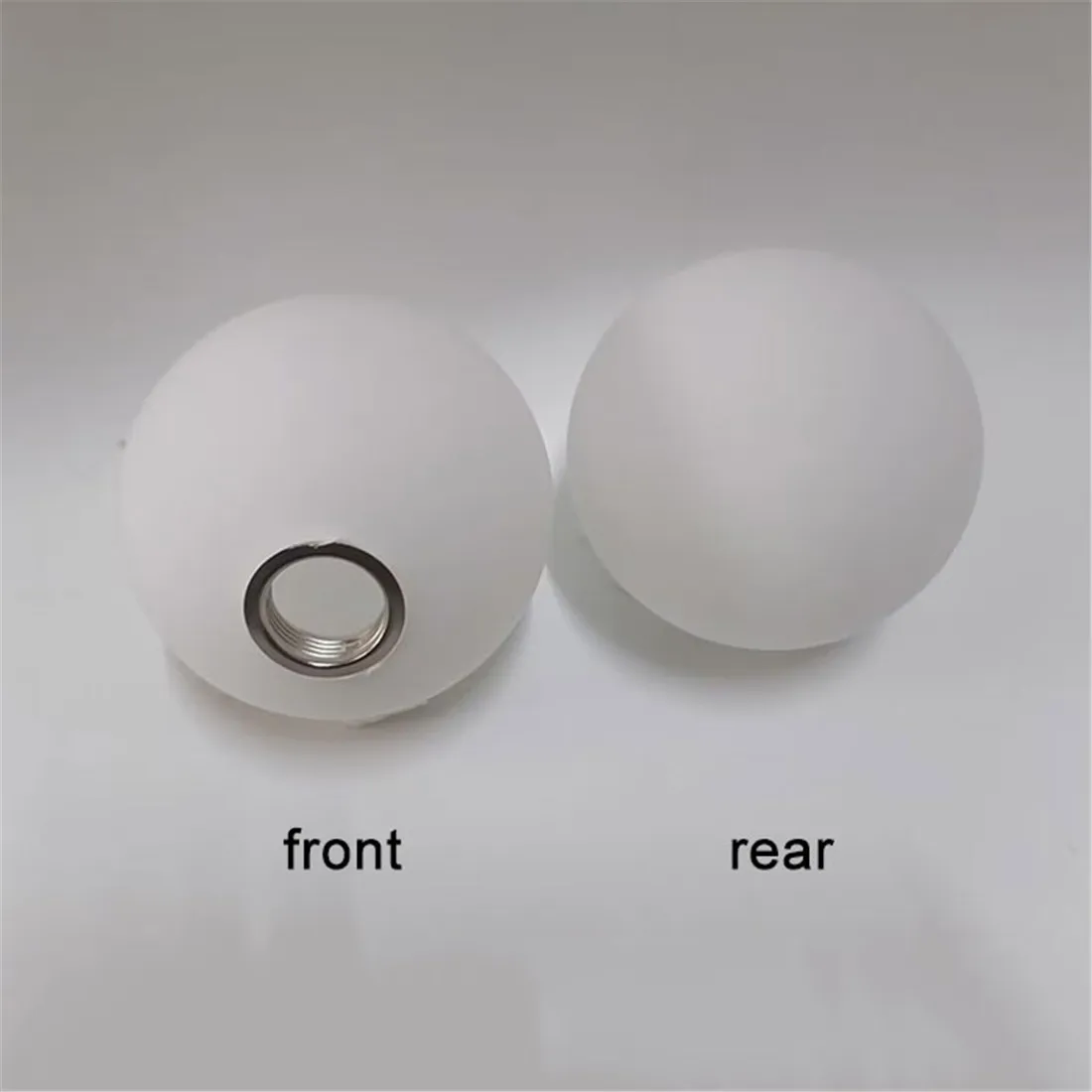 Abat-Jour En Verre De Rechange Pour Lampe À Led Blanc/Transparent Forme