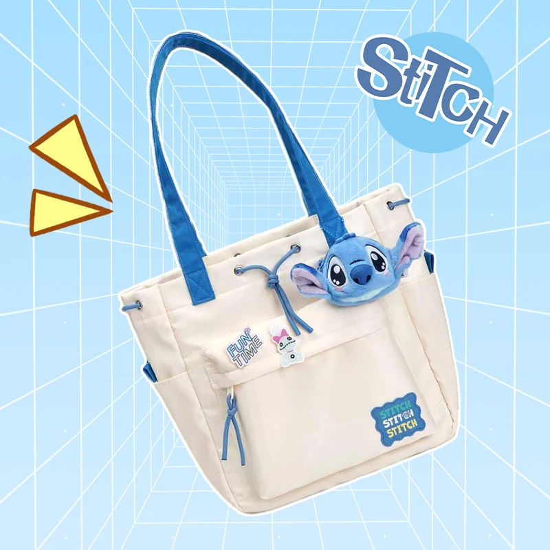 Disney Stitch Handbag Women Large-Capacity Crossbody