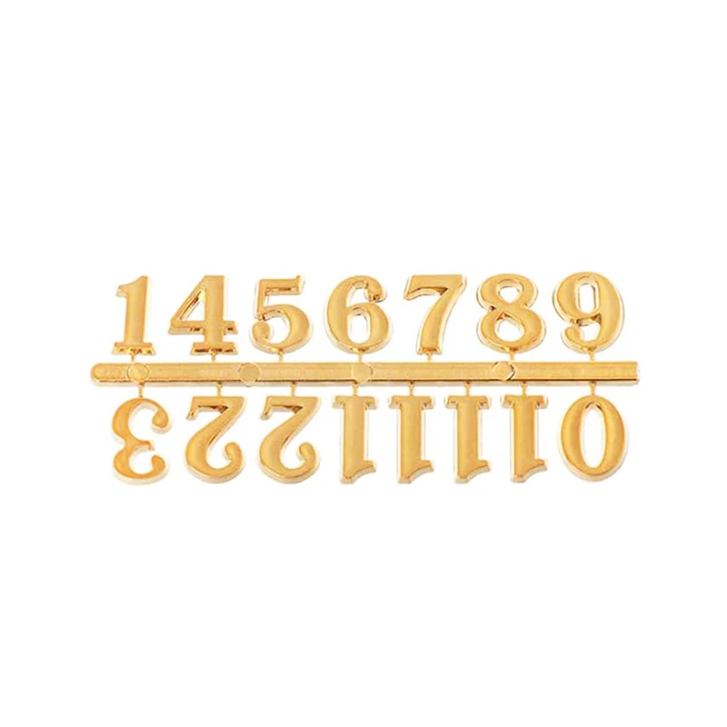 1Set Roman Numerals Handmade Material Restore Digital Repair Tools Clock Numerals Accessories Arabic Number Quartz Clock Parts 
