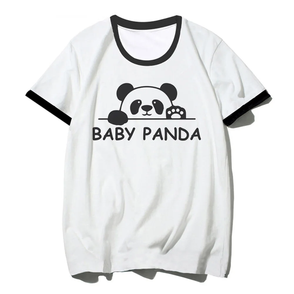 

Panda top women designer comic tshirt girl comic anime Japanese clothes