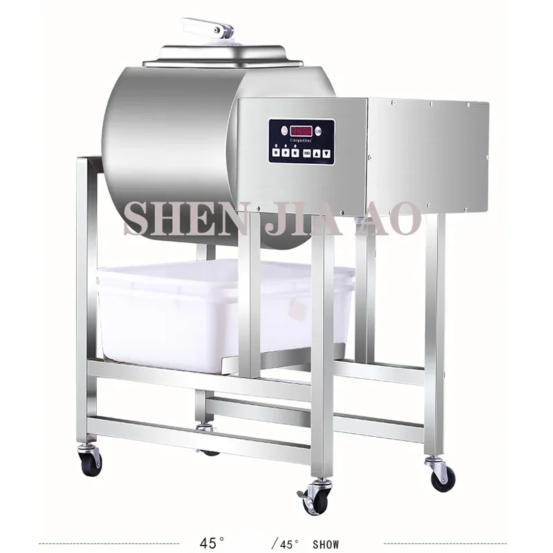 

Stainless Steel 35L Meat Salting Marinated Machine chinese salter machine hamburger shop FAST pickling machine with timer 220v