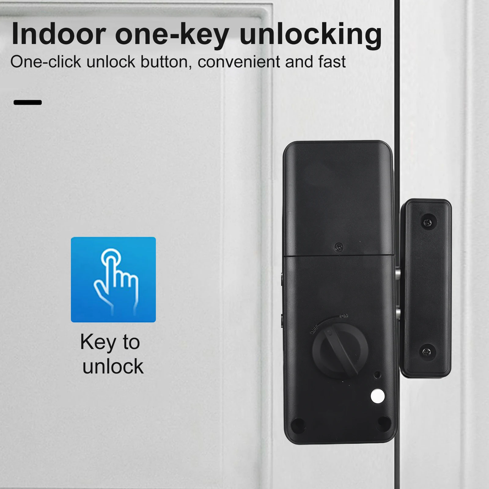 

Lock Door Lock For TTlock With APP/Card Unlock Wood Door Lock For Door Multiple Unlocking Methods New Practical