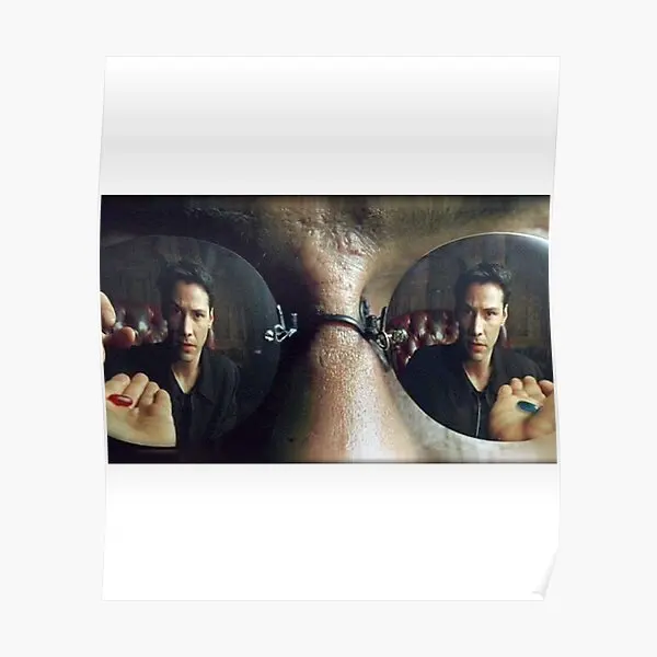 Matrix Morpheus Neo Red Pill Blue Pill Poster Decor Room Murale Picture Funny Art Decorazione Della Parete Modern Vintage Print No Frame