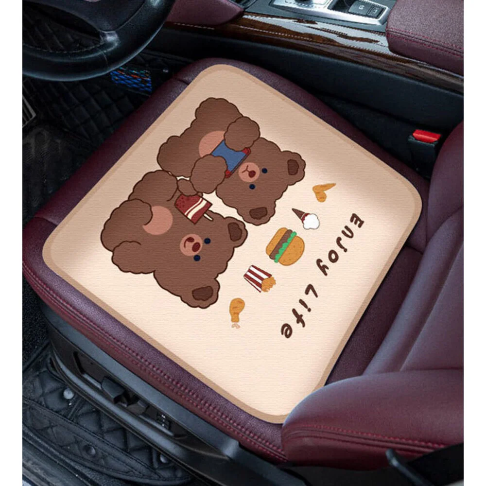 Ice Sil Summer Cool Cushion Car Sofa Cuscino del sedile antiscivolo Cuscino del sedile traspirante Office Student Ice_voghion.com