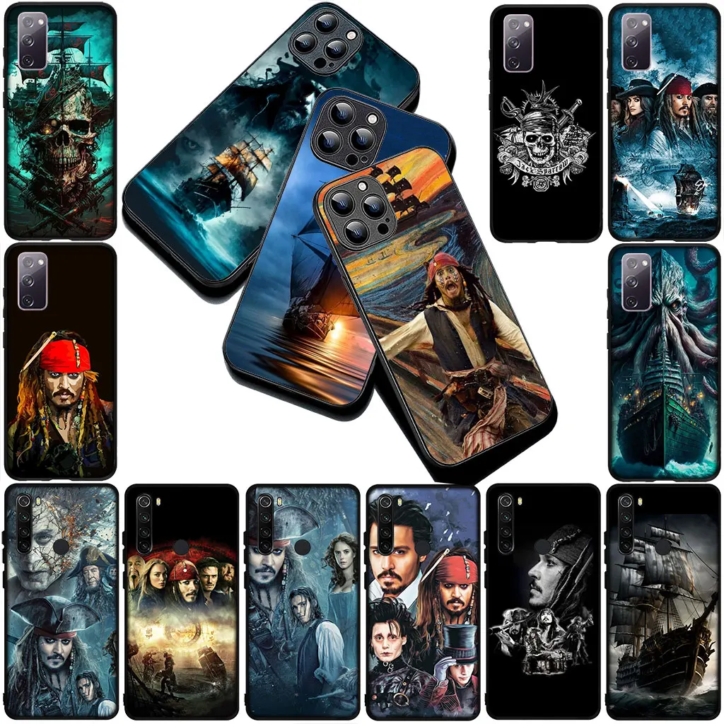 Captain Jack Sparrow's Pirates of the Caribbean Themed Phone Case