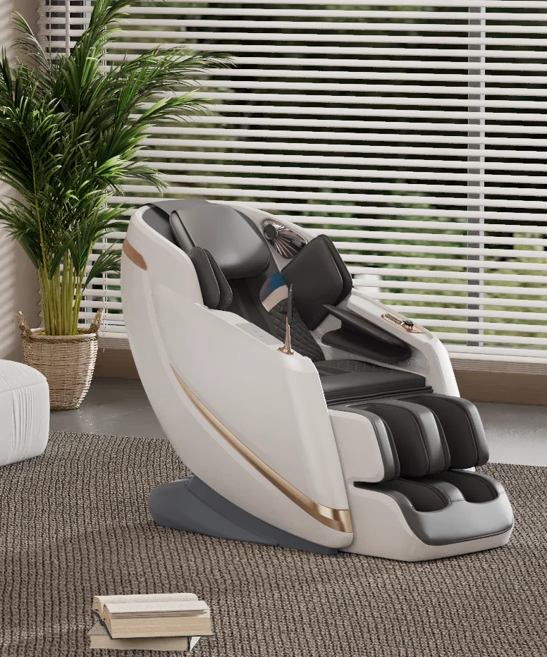 2024 Electric Heating Gravity Sl-Track Full Body Care 5d Massage Chair For Body 6