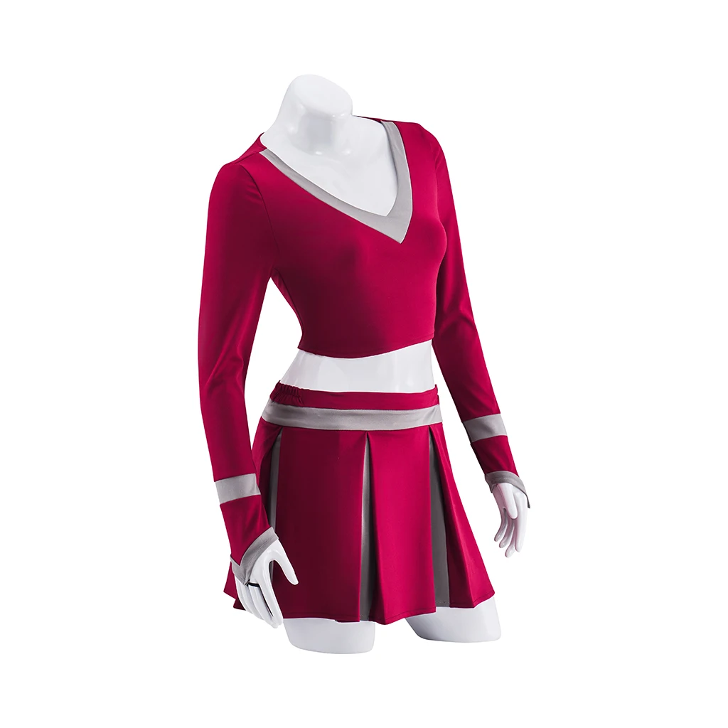Jennifer's Body: Jennifer (Megan Fox) | Red Check Cheerleader Cosplay Costume 25 Jennifer's Body Jennifer Check Cheerleader Cosplay Costume for Women (Unofficial)