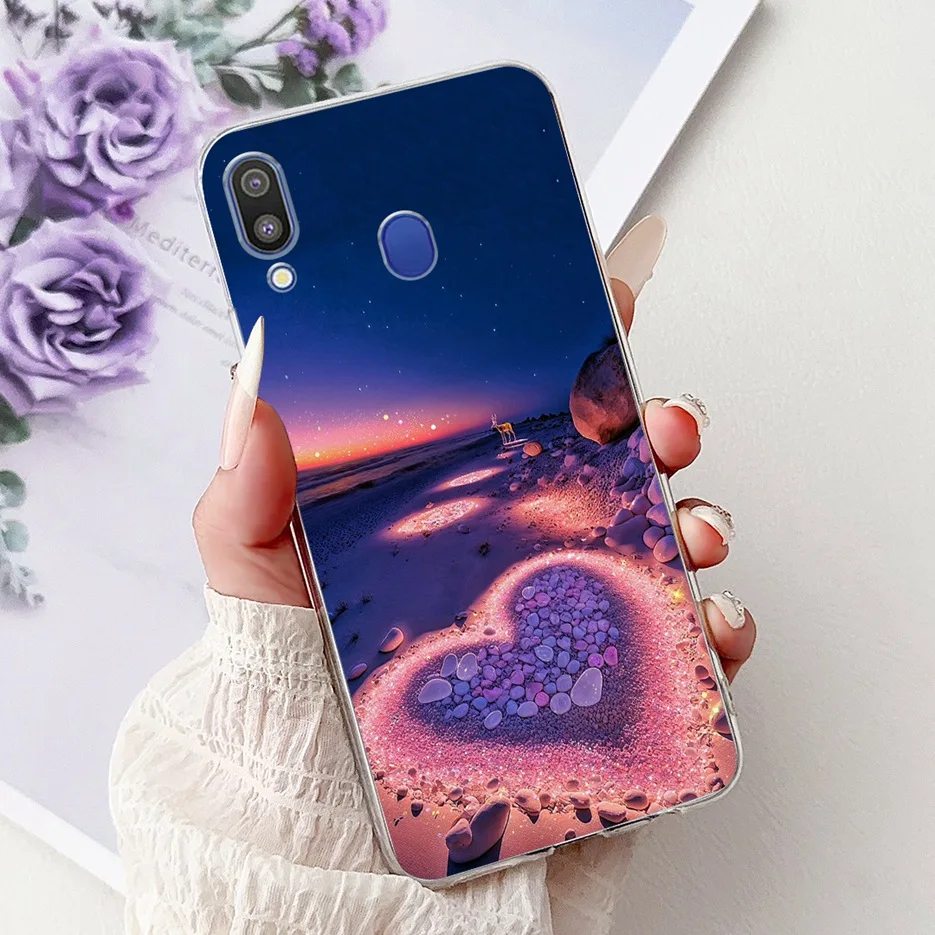 New Fashion Painted Clear Silicone Soft Slim Phone Case