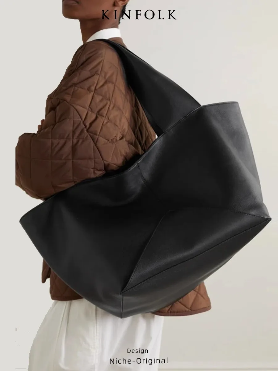 New High Quality Top Layer Cowhide Frosted Suede Single Shoulder Women's Bag With Bucket Shape,Simple And Versatile Women's Bag