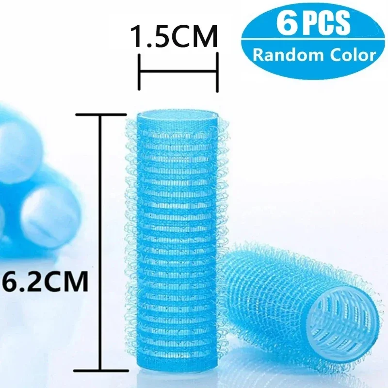 Self Grip Hair Rollers hair styling tool hair curling tools 6pcs for No Heat Hair Curls