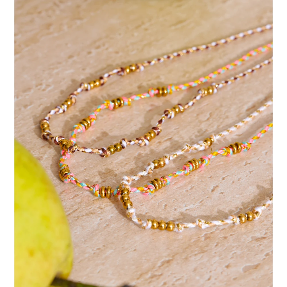 Yhpup Stainless Steel Rope DIY Drop Pendant