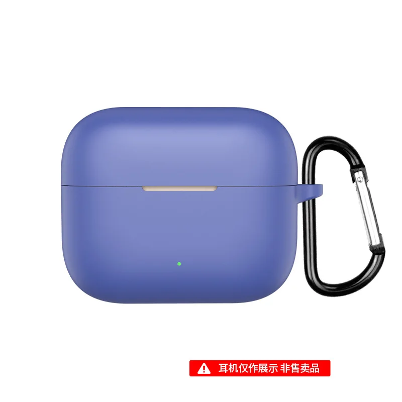 Silicone Anti-Dust Earphone Case with Carabiner and Secure Fit Ear Tips