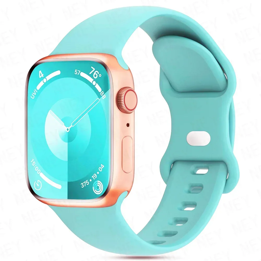 Sleek Silicone Watchband
