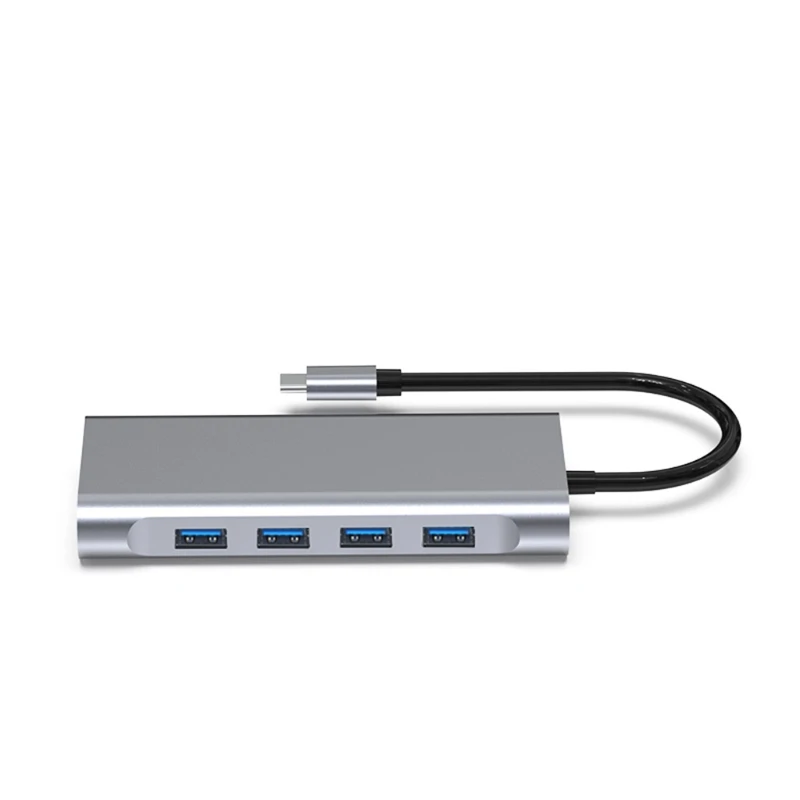 

11-port USB 3.0 Hub with High Speed, Multi USB Port Expander, Fast Data Transfer USB Splitter for Windows PC, Mac