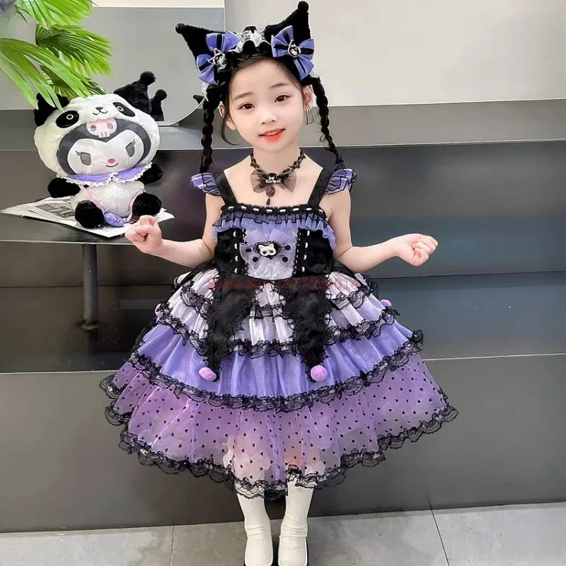 新 2024 サンリオコスプレクロミロリータプリンセスドレス春秋