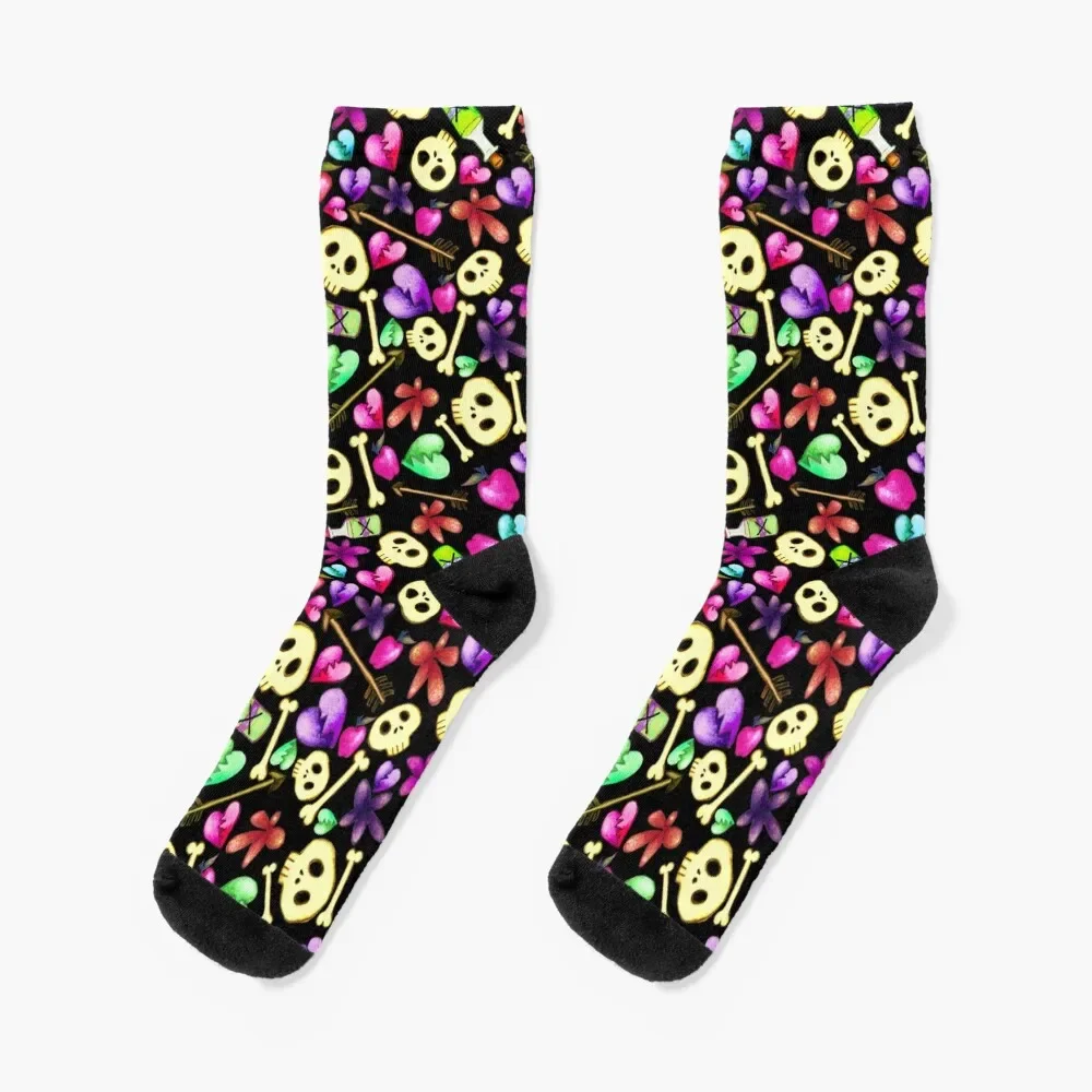 

Bad Arrows & Broken Hearts Socks retro Crossfit kawaii snow Socks Woman Men's