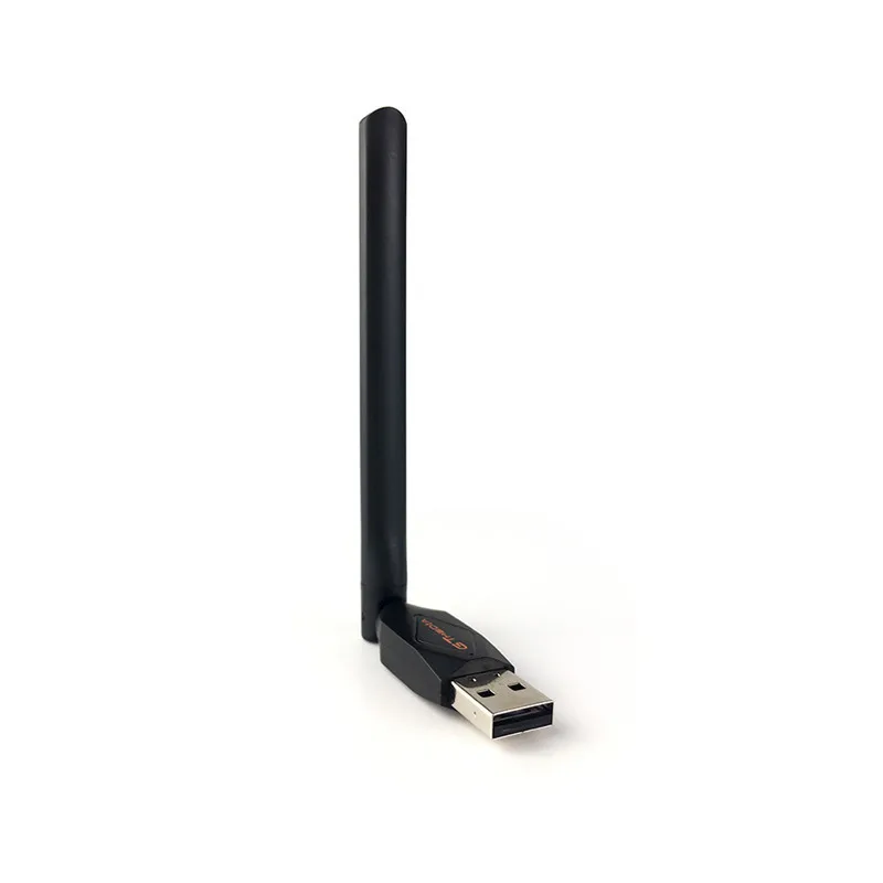 USB Wifi Antenna Dongle GTMEDIA Ethernet Dongle MT7601 Free Driver 2.4GHz Wifi Adapter Antenna USB Card Hd Satellite TV Receive For PC Desktop Laptop