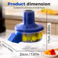 Éplucheur de fruits électrique automatique, Machine à éplucher intelligente, Portable, sans fil, pour raisin, tomate, ail, pour la cuisine rapide à domicile 6