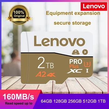 Lenovo 2TB 1TB Micro TF/SD Card Class 10 SD Card 256GB Memory Card 128GB 512GB TF Card Free For Shipping Cameras /tablet/Drone