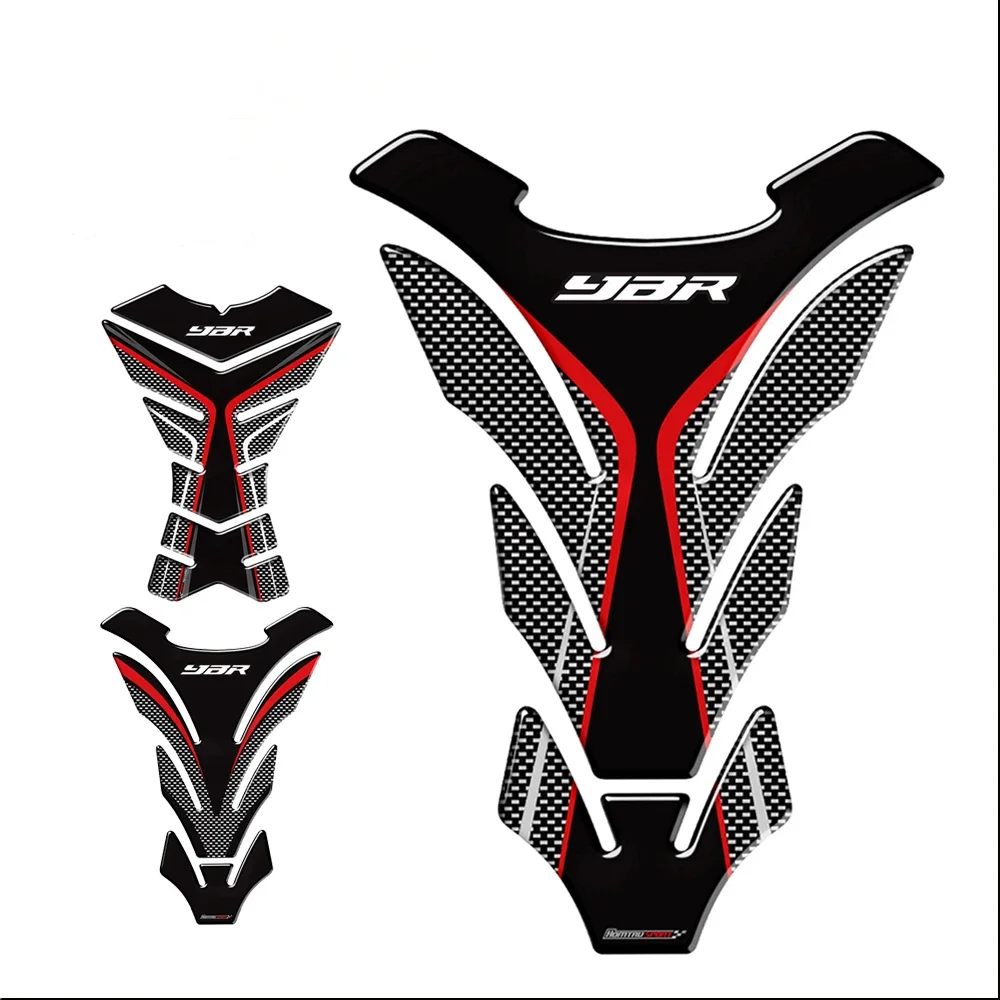 

For Yamaha YBR 125 150 250 Tankpad 3D Motorcycle Tank Pad Protector Stickers