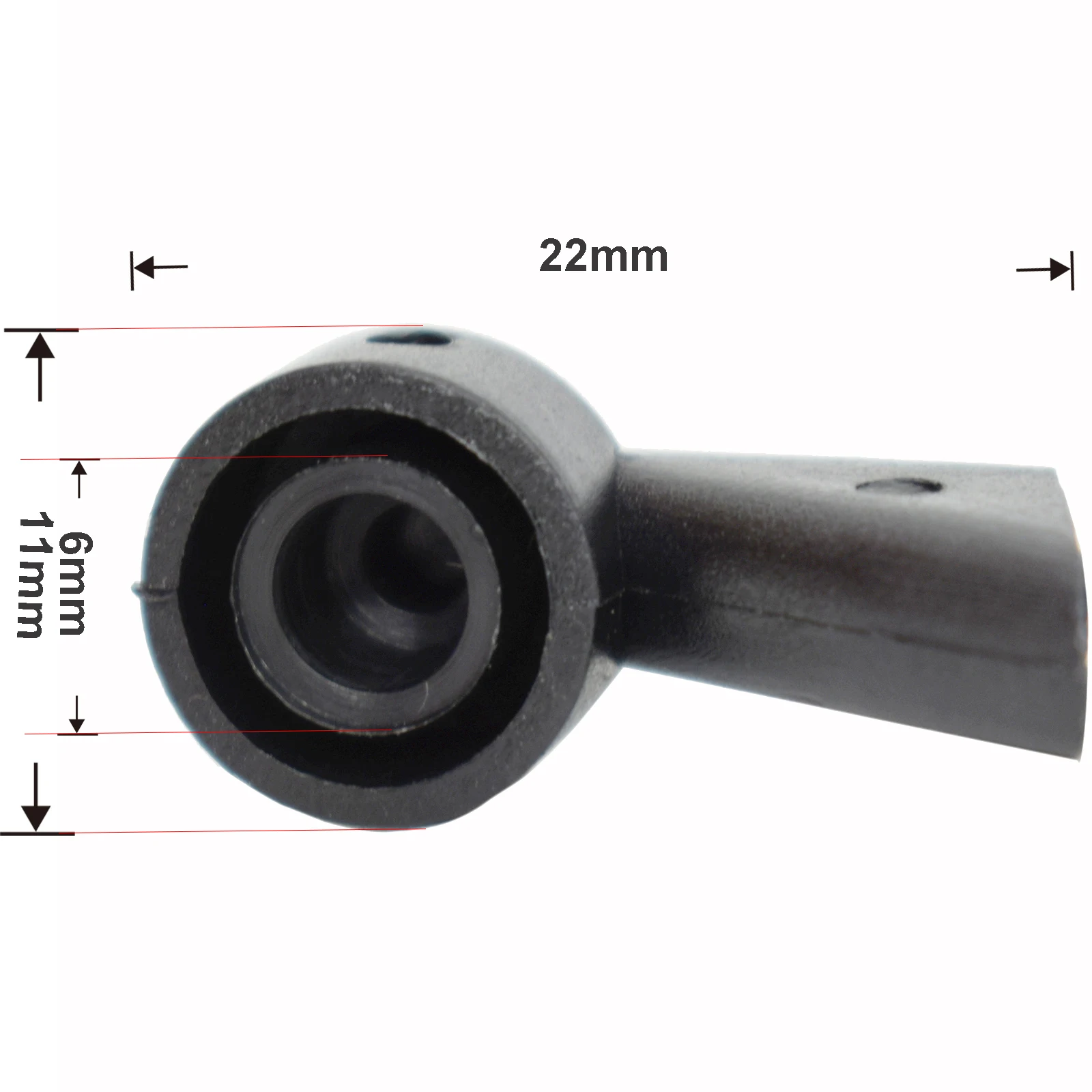 Buses De Lave-glace Pour Audi A4 B8 (2007-2011) - Paire Gauche/droite - Référence 8T0955987C / 8T0955988C - En ABS Noir