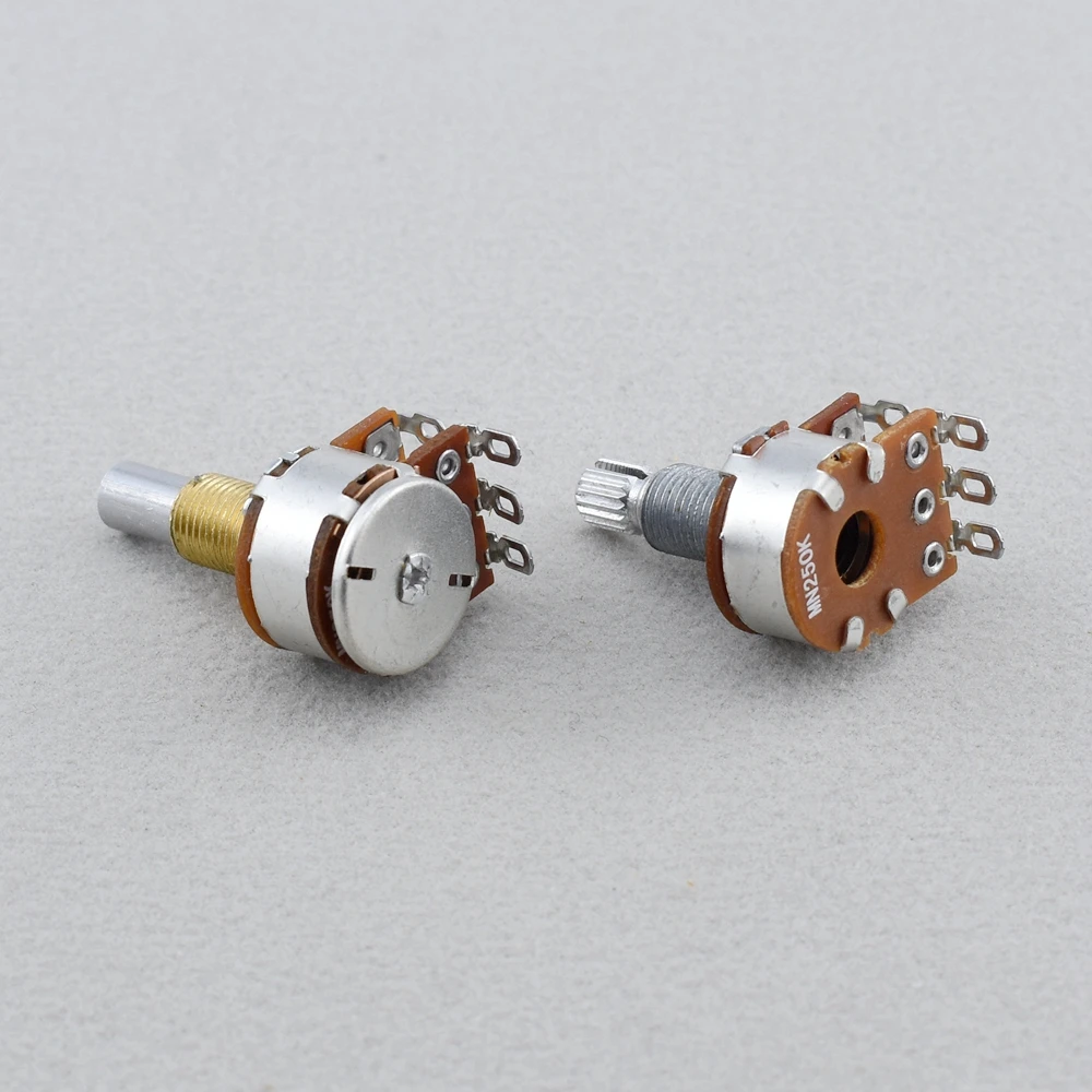 Guitar Potentiometer MN250K/MN500K Dual Blend Balance Potentiometer(POT) With Center Detent-KR(Origin)