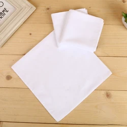 Cotton Handkerchiefs Women Classical Washable Square Hankie Graffiti Embroidery Tie-dye Handkerchiefs for Adult Kids