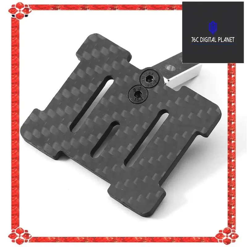 Carbon Fiber ESC Mount Plate For TAMIYA 1/10 Bbx 01 Bbx-01 Upgrade Replacement Accessories