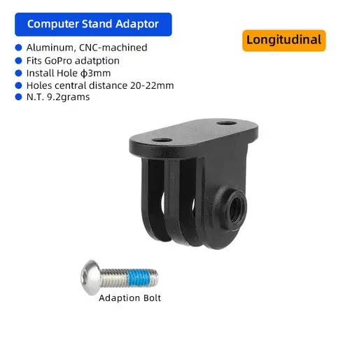 Aluminum Bicycle Computer Mount Adapter for Garmin Edge Bryton Compatible with Gopro Sport Action Camera MTB Road Parts - Image 7