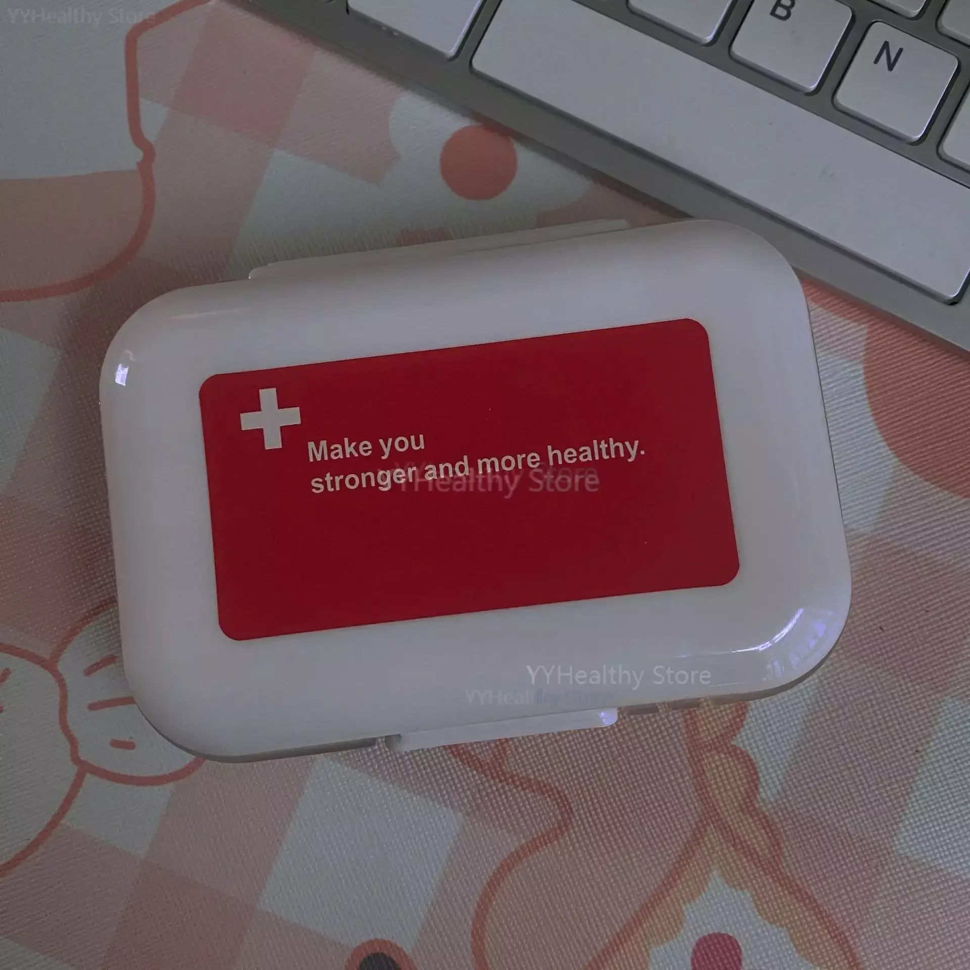 Бытовые Чехлы для таблеток, милый органайзер для лекарств, мини-органайзер для татаблеток