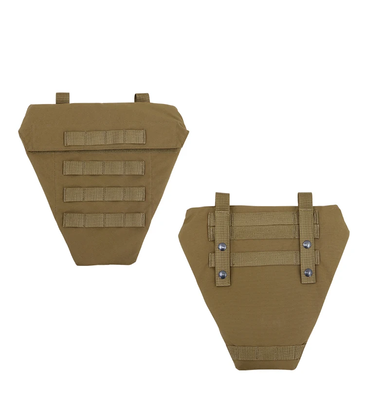 Taktische Weste Schritt Schützen Schallwand Tasche LAP Panel Unteren Bauch Molle Schutz Plattform Beutel PE Einsatz Platte 500D – Detail 10